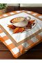 Autumn Themed 43X43 Velvet Cushion Cover - 8