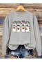 Halloween Themed Unisex Printed Sweatshirt - 3