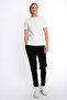Men's ECRU Crew Neck Short Sleeve 100% Cotton Interlock T-Shirt S-203 - 4