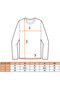 WOMEN'S V-NECK BASIC INTERLOK LONG SLEEVE TEE WHITE-BLACK-RED-DARK BLUE SET OF 4 S-112MIX - 3