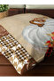 Autumn Themed 43X43 Velvet Cushion Cover - 8