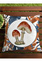 Autumn Themed 43X43 Velvet Cushion Cover - 7