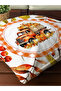 Autumn Themed 43X43 Velvet Cushion Cover - 3