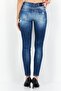 Women Skinny Fit Wash Stretchable Denim, Blue - 4