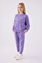 Us Polo Assn. Girl's Winter 3 Thread Pajamas Set