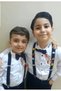 Boy's Reading Day White Shirt School Themed Bow Tie - 3