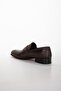 Genuine Leather Leather Laceless Brown Men's Classic Shoes - 6