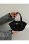 Belt Detail Mini Nubuck Bag Black - 2