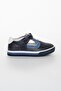 Cute Young Orthopedic Laser Navy Blue Denim Boys' Shoes - 2