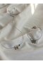 M Letter Evil Eye Bead Detailed Non-Tarnish Coated Necklace & Bracelet Set - 2