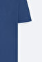 Men's Indigo Slim Fit Slim Fit Polo Collar T-Shirt - 8