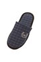 Winter Men's House Slippers Dark Blue - 5