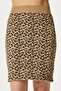 Women's Safari Leopard Knitwear Skirt - 2