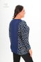 New Season Stretchy Comfort Model with Large Size Necklace Gift and Sleeves Patterned Solid Color Knitwear Sweater - 7