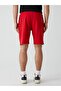 Red Shorts with Pockets - 3