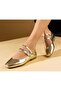 Modern Stylish Current Trend Blunt Toe Comfort Ballerinas - 4