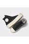 Chuck Taylor All Star Modern Lift Platform Canvas Unisex Black Sneaker - 7