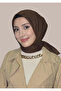وشاح من الخيزران باللون البني المر - 4
