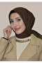 وشاح من الخيزران باللون البني المر