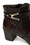 166580 .Z4Pr Brown Women's Heeled Boots - 7