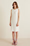 Sleeveless Knee-length Dress with Low-cut Detail on the Back - 2