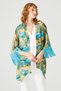 Tassel Detailed Patterned Kimono - 2