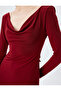 X Inji - Midi Dress with Detached Collar, Long Sleeves and Back Detail - 5