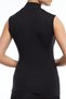Women's Zero Arm Throat Body Set of 3 Black - 4