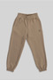 London Olive Gray Cotton Girls' Sweatpants - 3