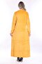 Women's Long Sleeve Velvet Dress - 3
