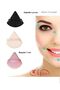 3 Pcs Triangle Finger Cotton Washable Velvet Puff Face Contour Makeup Cloth Sponge Cosmetic Foundation