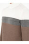 Mink Melange Slim Fit Half Turtleneck Sweater 50300526-Vr174 - 7