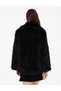 Black Comfort Fit Faux Fur 50295330-Vr046 - 5