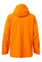 Men Plain Windbreaker Jacket, Orange - 3