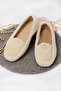 Plush Feather Embroidery Detailed Women's House Shoes Ballet - 3