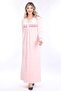 Women's Long Sleeve Velvet Dress - 7