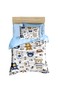 Teddy Bear Cubs Children's Single Digital Baby Bedding Set - 2