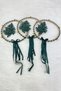 Vip Appliqued Bridal Tambourine Green Bridesmaid Wedding Henna Night Circumcision Bachelorette Bride with Bell 25 cm 1 Piece - 5