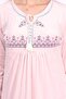 Women's Long Sleeve Velvet Dress - 2