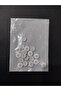 Off-White Patterned 1.5 cm Diameter Polyester Button 20 Pieces. - 3