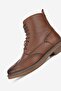 Women's Tan Genuine Natural Leather Number 36-41 Lace-Up Boots & Booties - 6