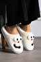 Silent, non-slip, orthopedic sole, furry fluffy, figured slippers home slippers - 3