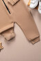 Children's Winter 3 Thread Raised Zippered Jumpsuit - 3
