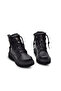 Rebecca Lace-Up and Zippered Girl's Boots Black - 6