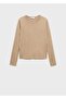 Thin knitwear round neck sweater - 3