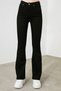 By-8500 Jeans Black High Waist Flared Denim Trousers - 2