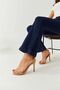 Skye High Waist Dark Blue Flare Leg Jeans Lycra Stretchy Jeans - 3