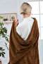 Deluxe Wellsoft Tv Blanket Brown Single Blanket 150X200 cm