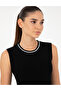 Black Slim Fit Knitwear Blouse 50296459-Vr046 - 2