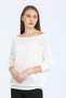 Women's Clothing Blouse Mercerized Sweater Off Shoulder Thin Viscose Knitwear Knitted Sweater - 6